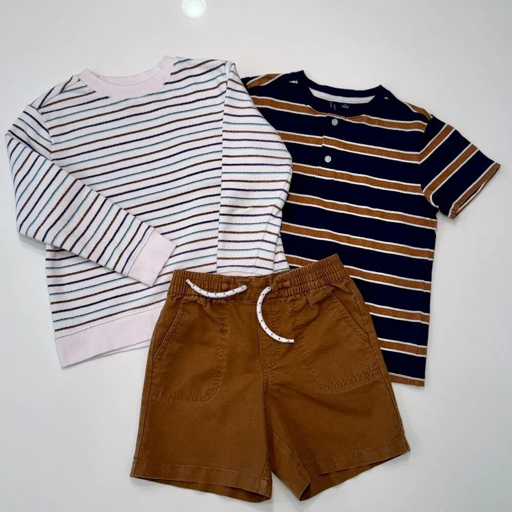 Janie & Jack Summer Henley Collection, Size 6 - Picture 7 of 7